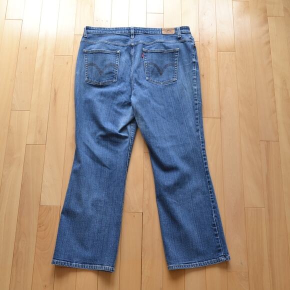 Levi's 580 Denim Blue Jeans Y2K Size 22W Plus Size - Picture 5 of 5